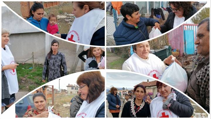 Български червен кръст (БЧК) - Ямбол осигури пакети със здравословна храна за ученици 